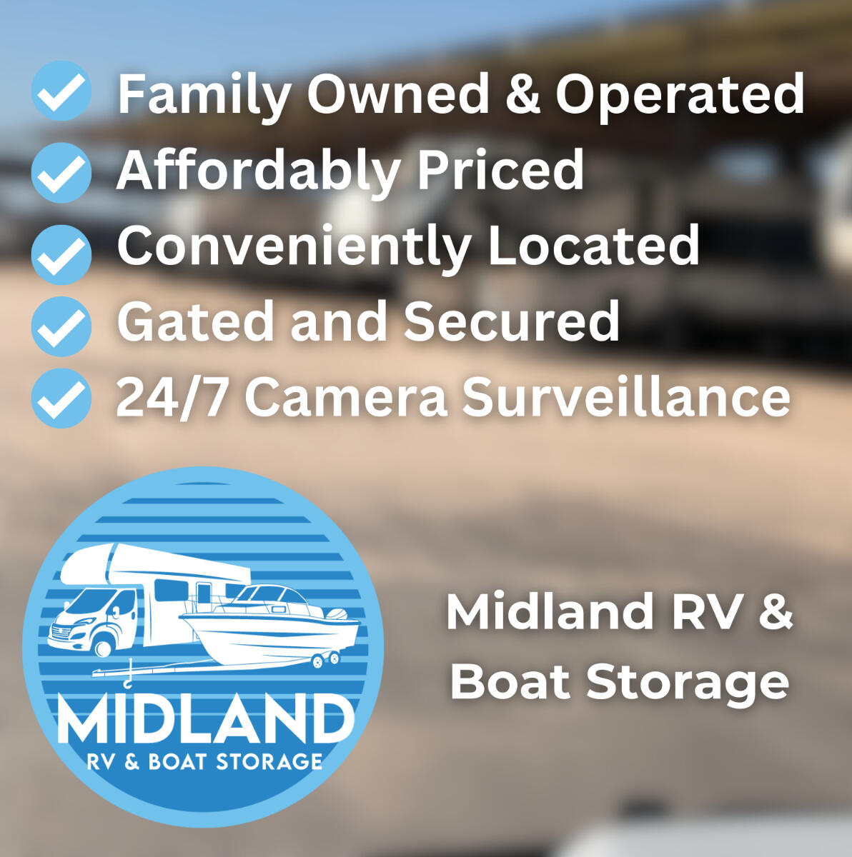 Midland RV & Boat Storage RV Storage and Boat Storage in Midland